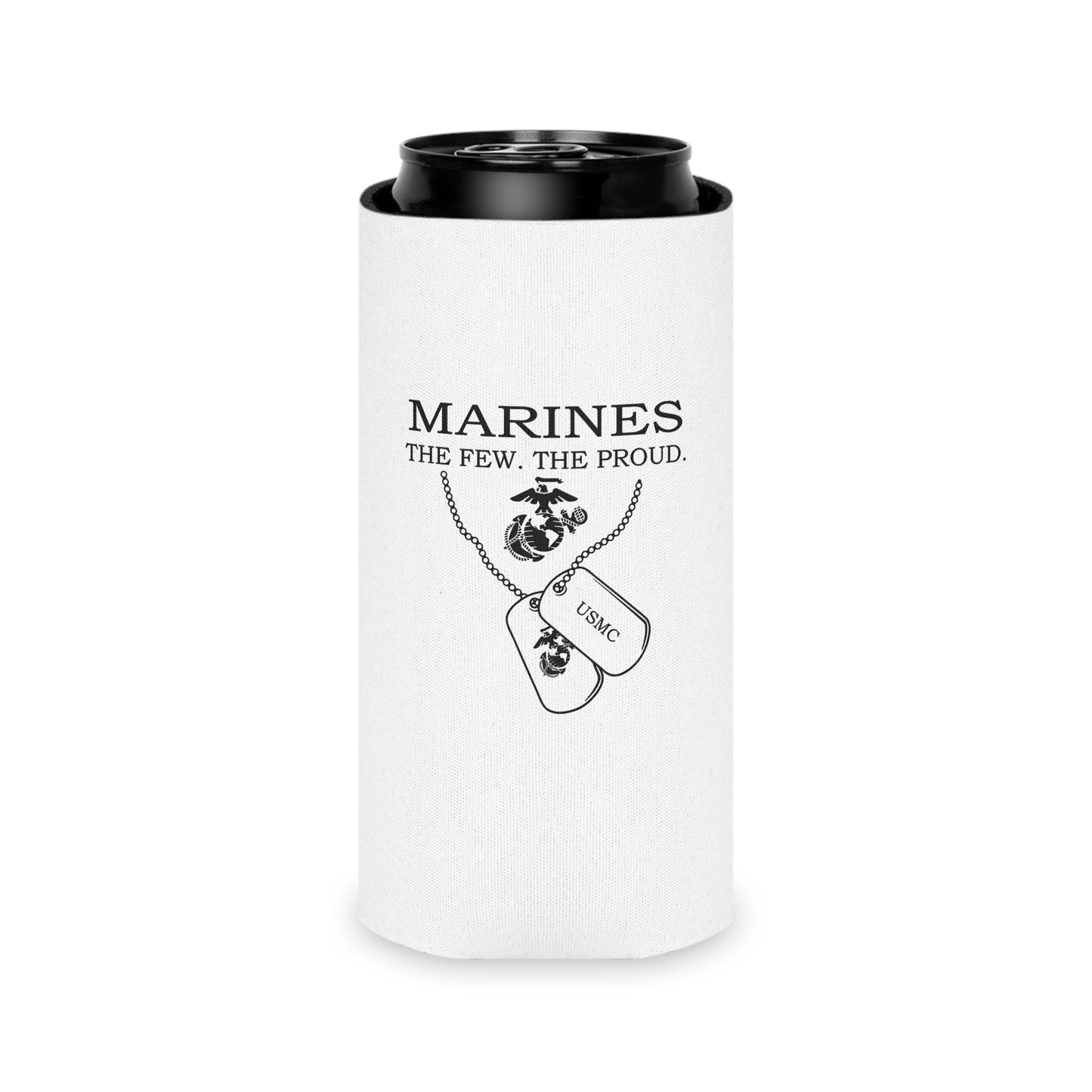 Marine Corps Can Cooler - The Few, The Proud Drink Koozie