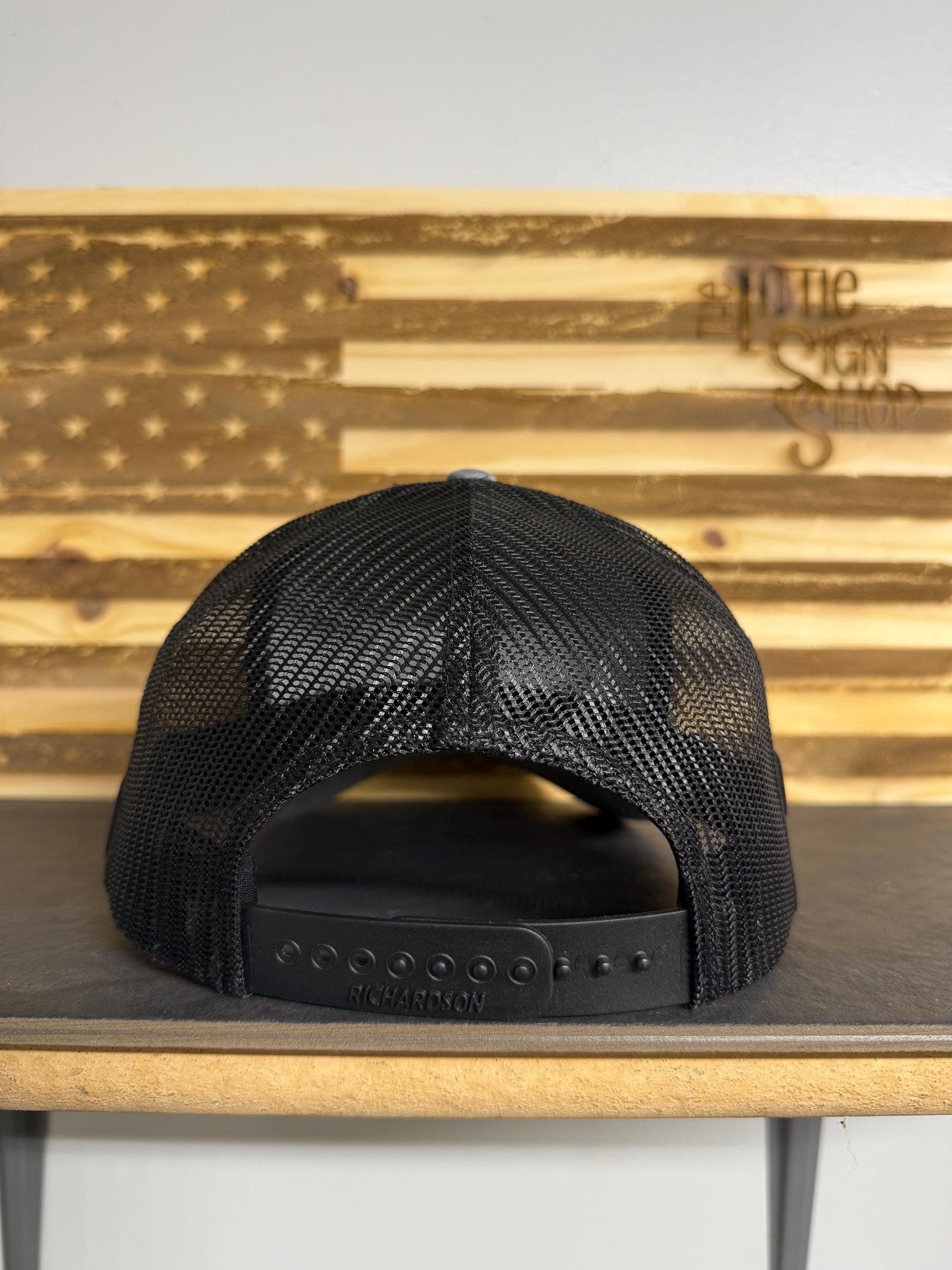 Statue of Liberty Skull Patch Hat: American Flag Trucker Snapback
