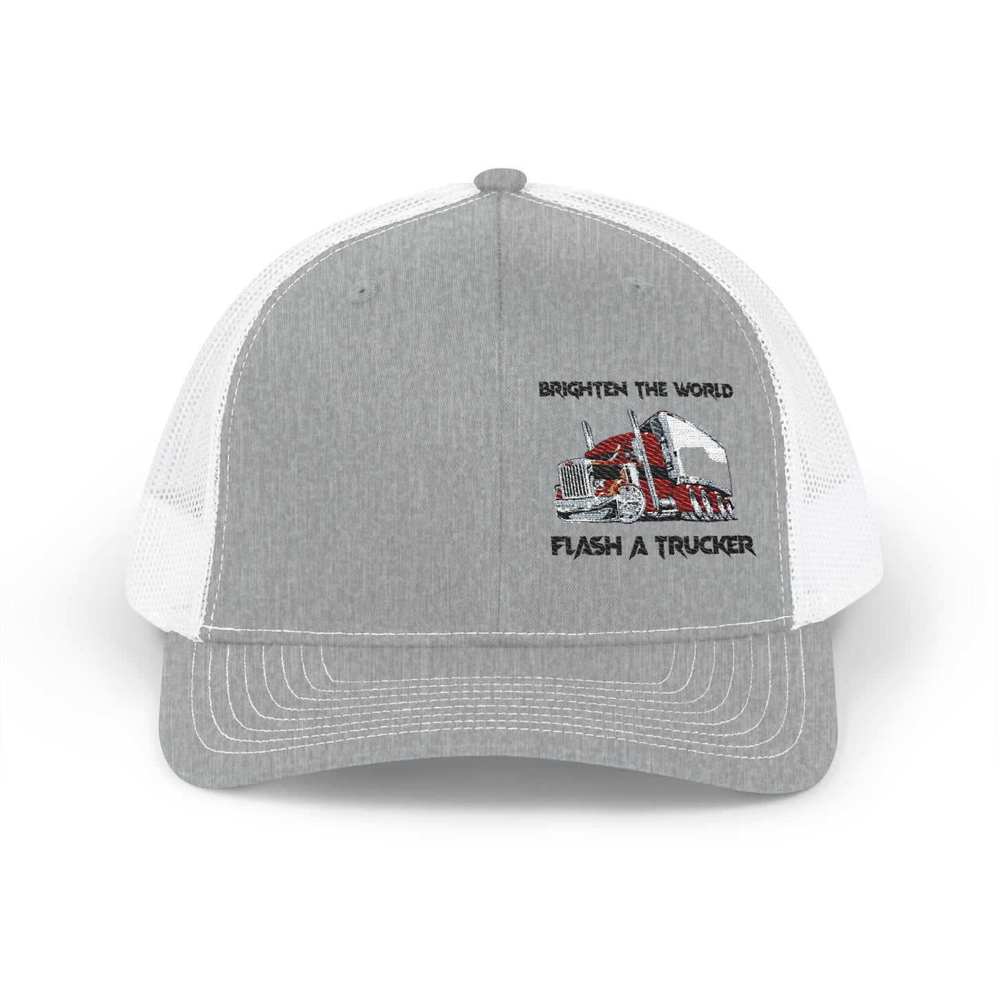 Trucker Cap with Embroidered Trucker Quote for Outdoor Enthusiasts