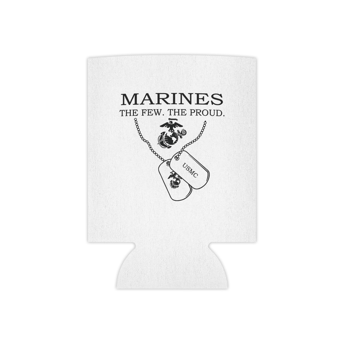 Marine Corps Can Cooler - The Few, The Proud Drink Koozie