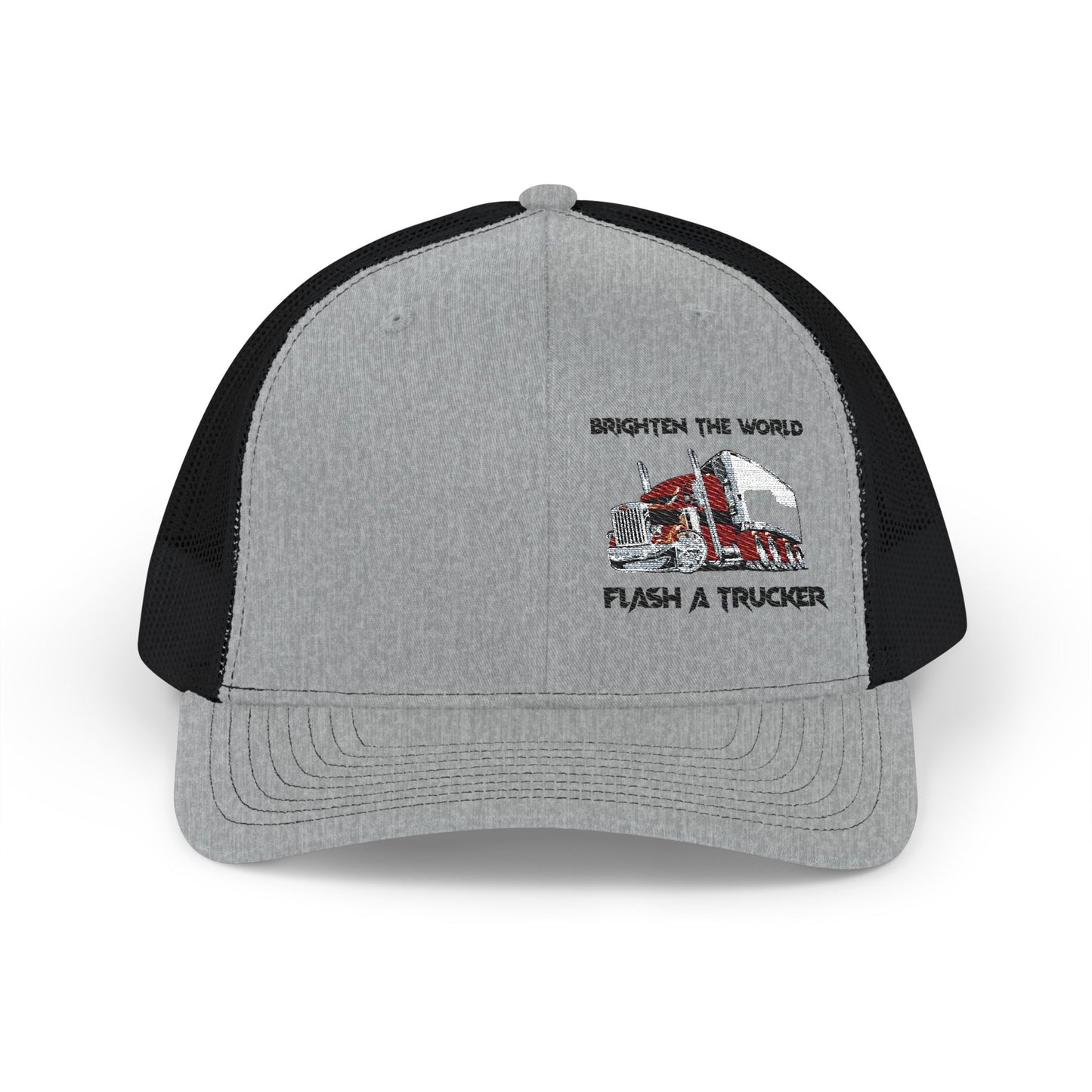 Trucker Cap with Embroidered Trucker Quote for Outdoor Enthusiasts
