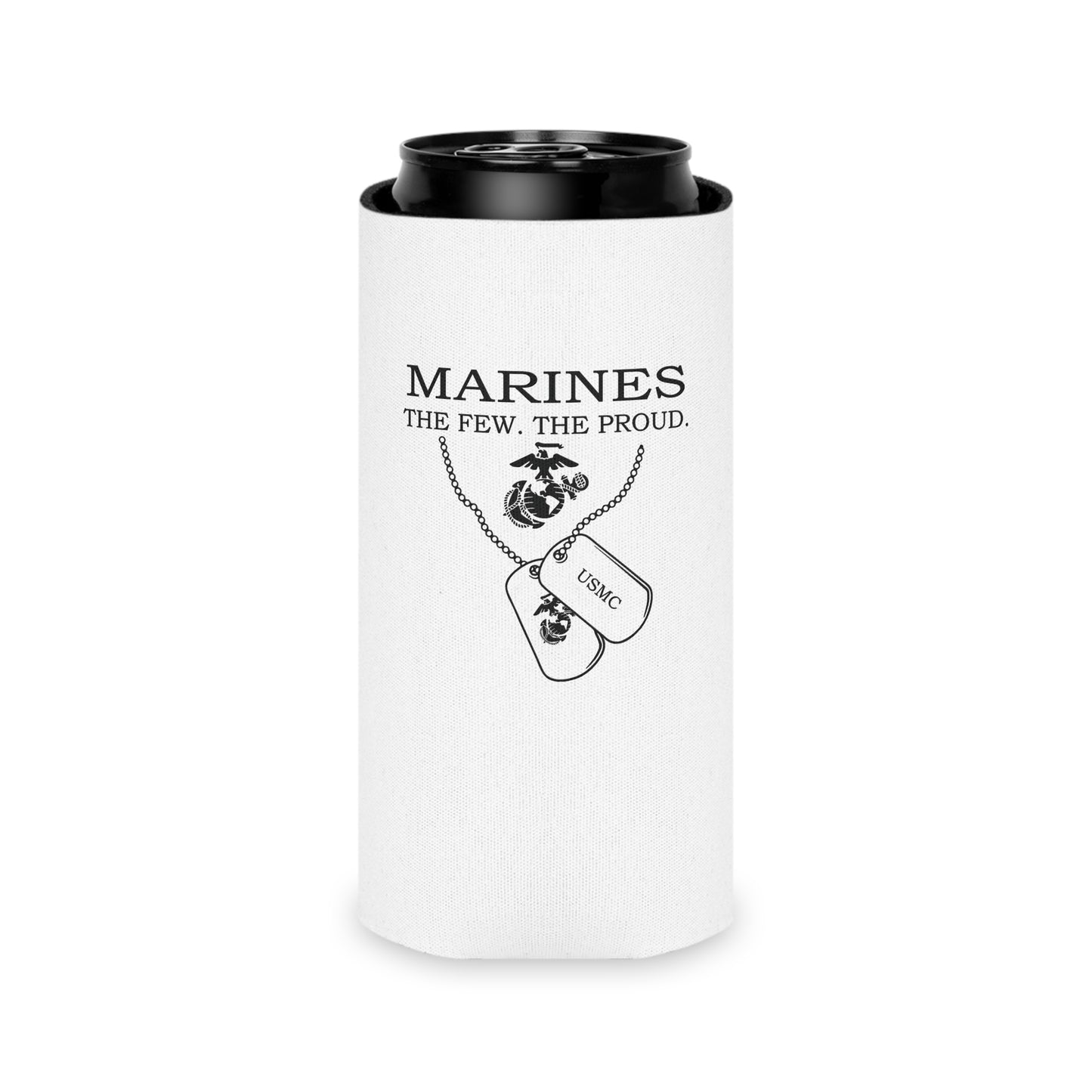 Marine Corps Can Cooler - The Few, The Proud Drink Koozie