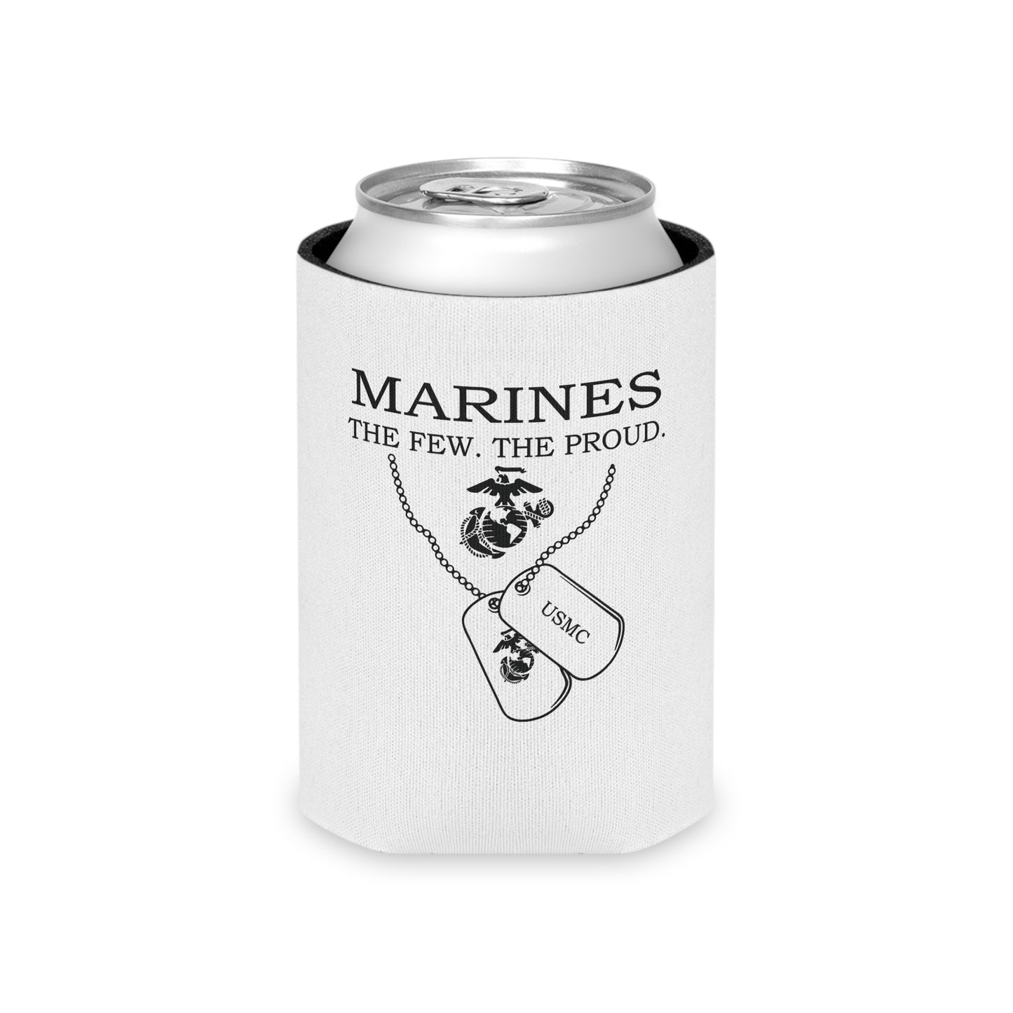 Marine Corps Can Cooler - The Few, The Proud Drink Koozie