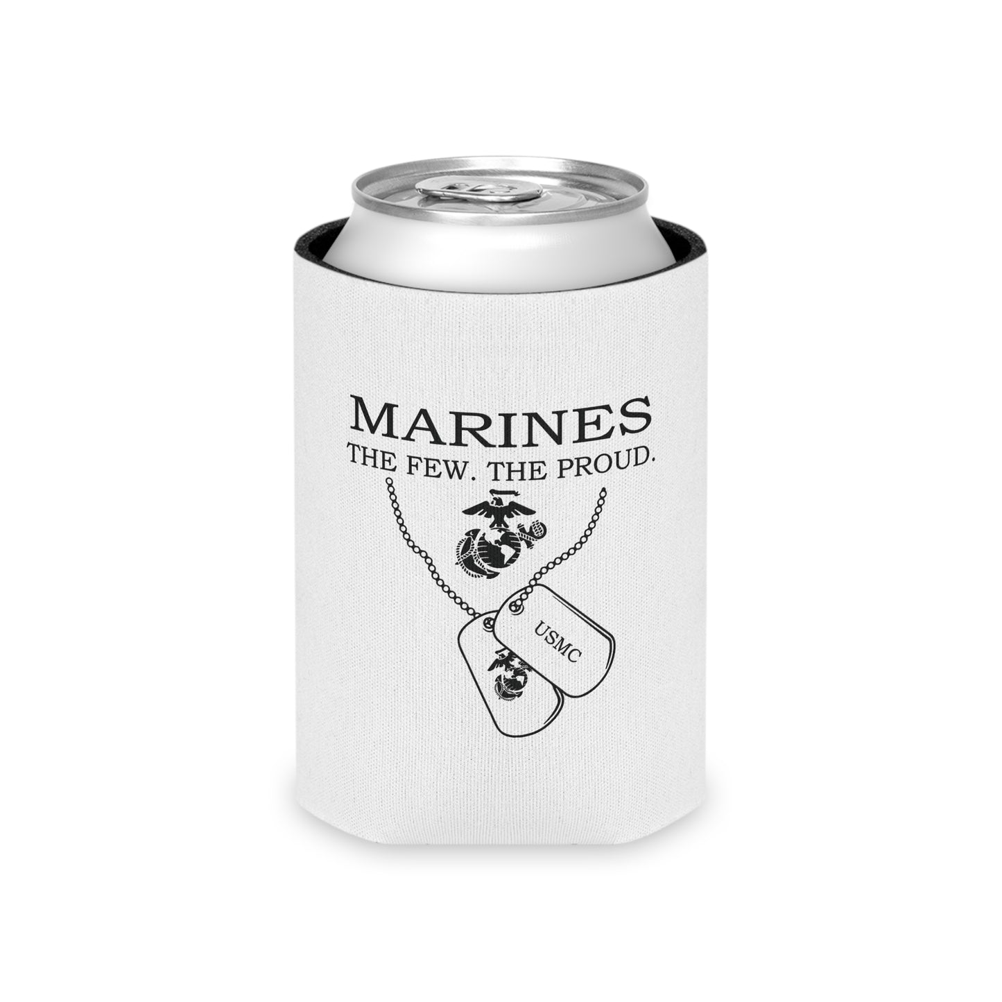 Marine Corps Can Cooler - The Few, The Proud Drink Koozie