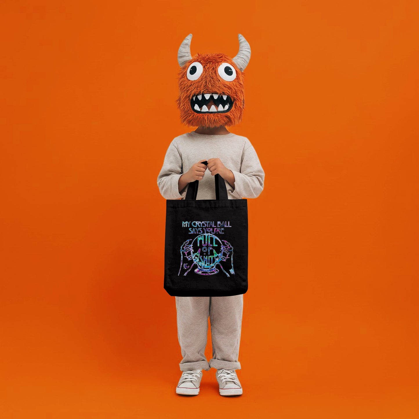 My Crystal Ball Says You're Full Of Shit Cotton Tote Bag