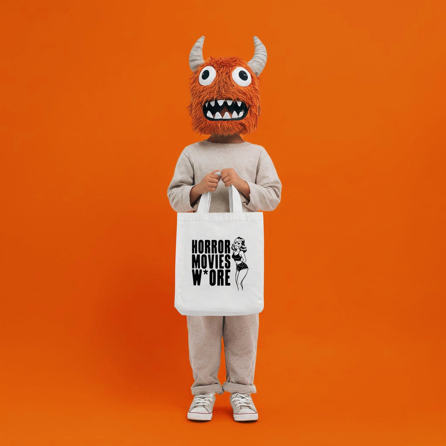 Horror Movies Whore Cotton Tote Bag