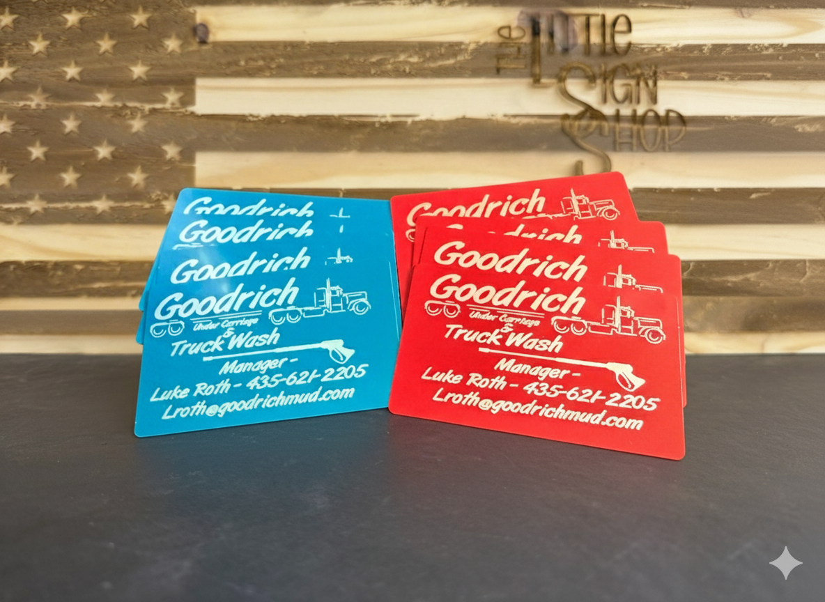 Custom Metal Business Cards