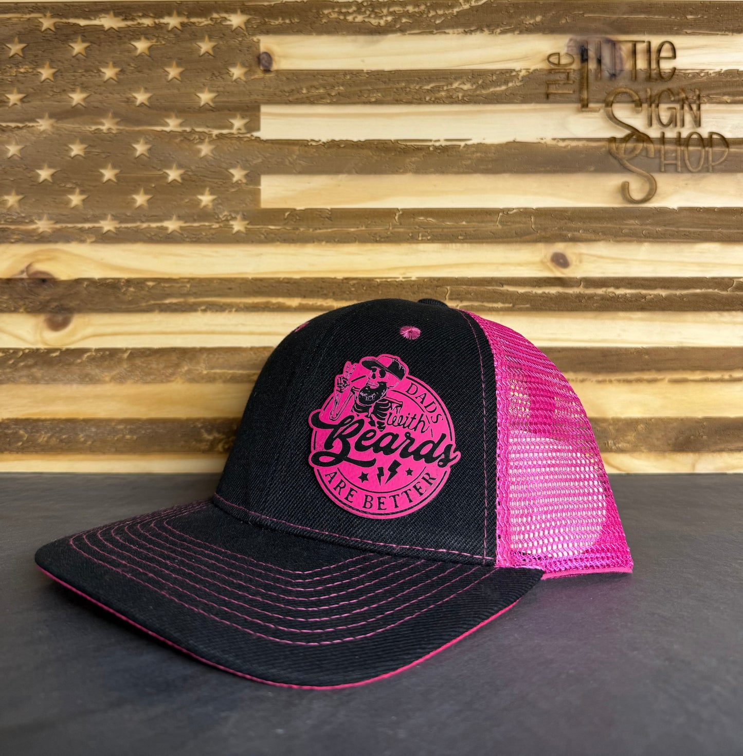 Dads With Beards Are Better Snapback Trucker Hat