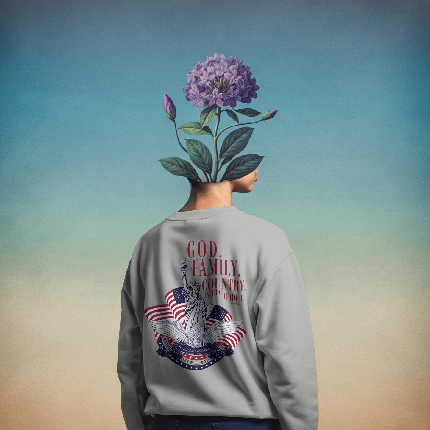 God, Family, Country. In that Order. Charlie Kirk Tshirt/ Sweatshirt